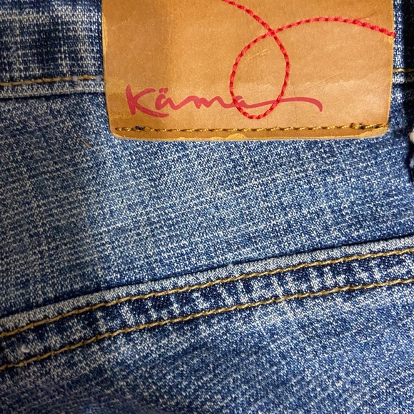 Karma strait leg jeans nicely made.Juniors size 11 - Picture 3 of 6